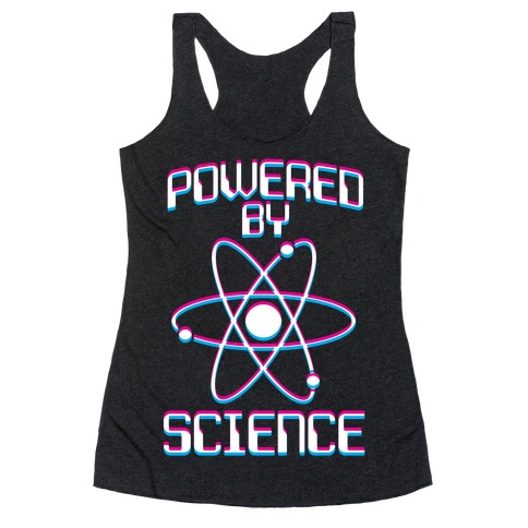 Powered By Science Racerback Tank Top