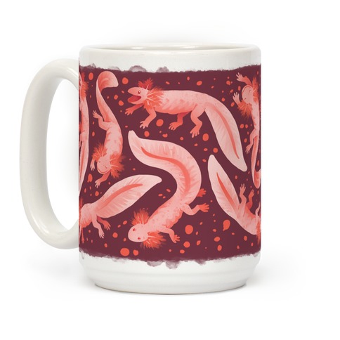 Adorable Axolotls Coffee Mug Cute Axolotl Mug Axolotls Mug Cute Axolotl  Gifts