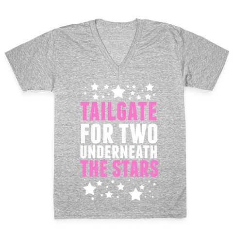 Tailgate for Two V-Neck Tee Shirt