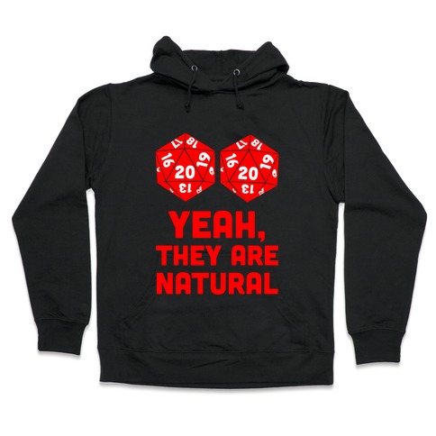 Yeah, They are Natural Hooded Sweatshirt