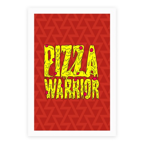 Pizza Warrior Poster