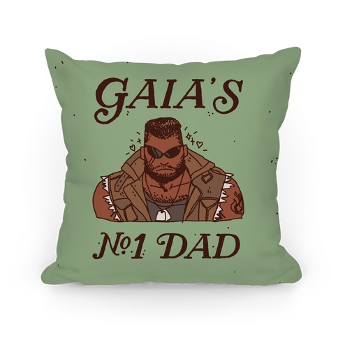 Gaia's Number 1 Dad Pillow