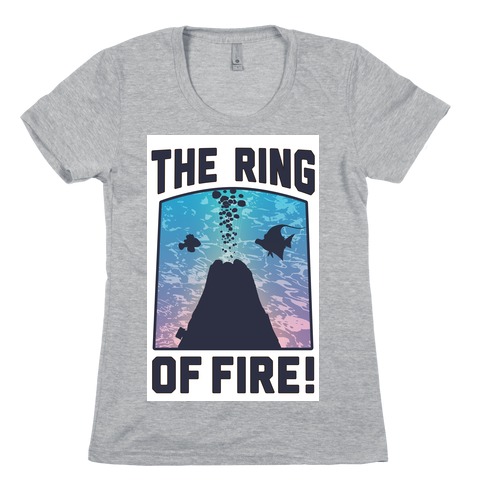 The Ring of Fire (V-Neck) Womens T-Shirt