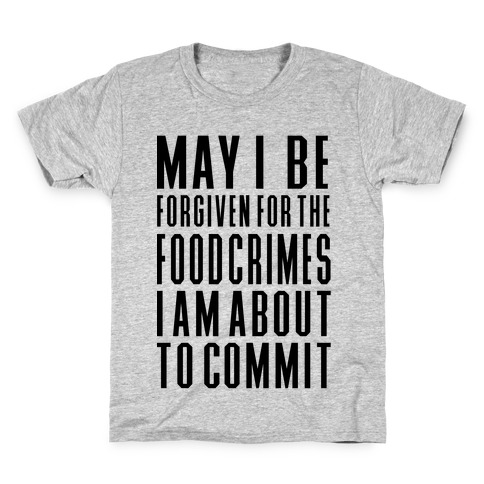 Food Crime Kids T-Shirt
