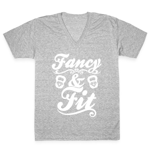 Fancy And Fit V-Neck Tee Shirt