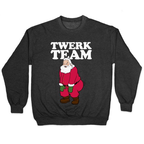 team santa sweatshirt