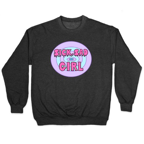 Sad girl clearance sweatshirt