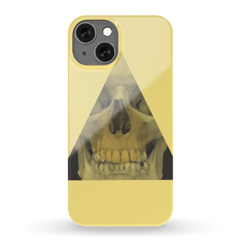 Skull Triangle iPhone Phone Case