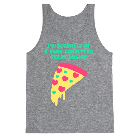 Pizza Relationship Tank Top