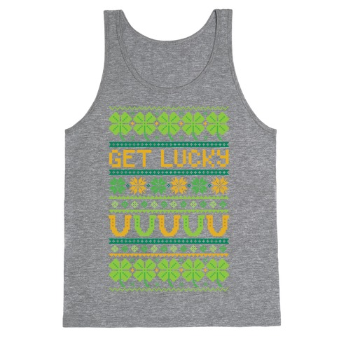 St. Patrick's Day Ugly Sweater Tank Top