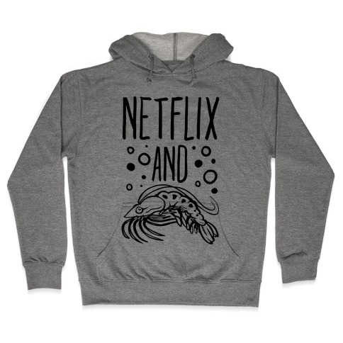 Netflix and Krill Hooded Sweatshirt