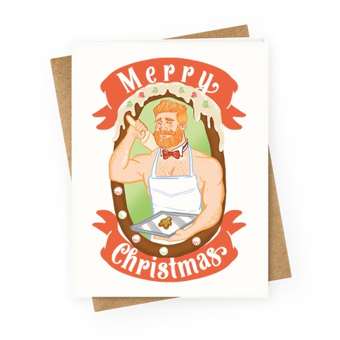 The Ginger Bread Man Greeting Card