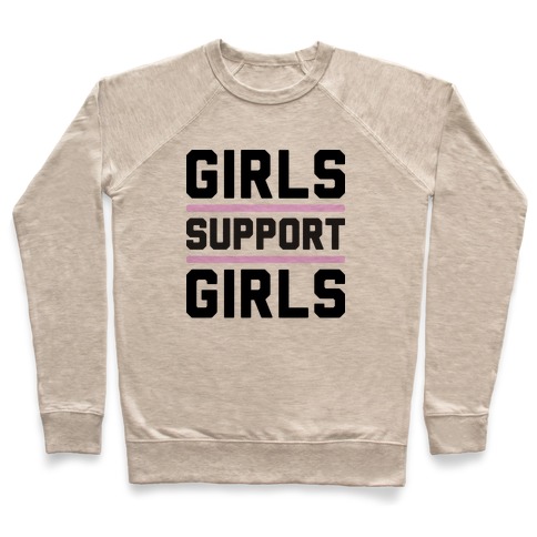Girls Support Girls Pullover