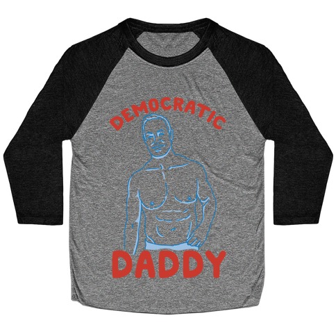 Democratic Daddy Baseball Tee