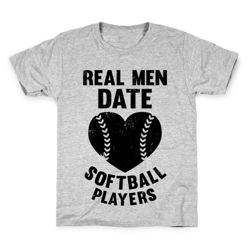 Love Softball Gift for Softball Fans Cute Toddler Kids T-Shirt Softball Player