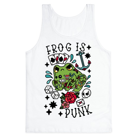 Frog Is Punk Tank Top