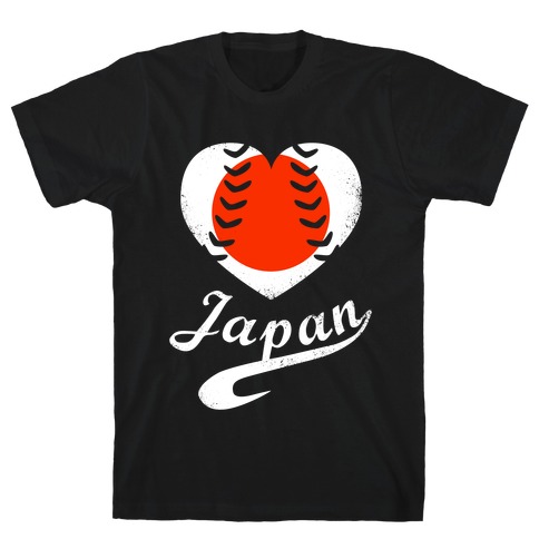 Japan Baseball Love T-Shirt