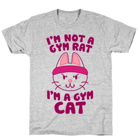 gym cat shirt