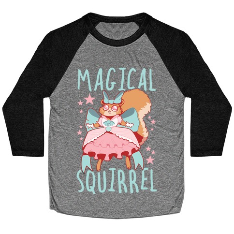 Magical Squirrel Baseball Tee