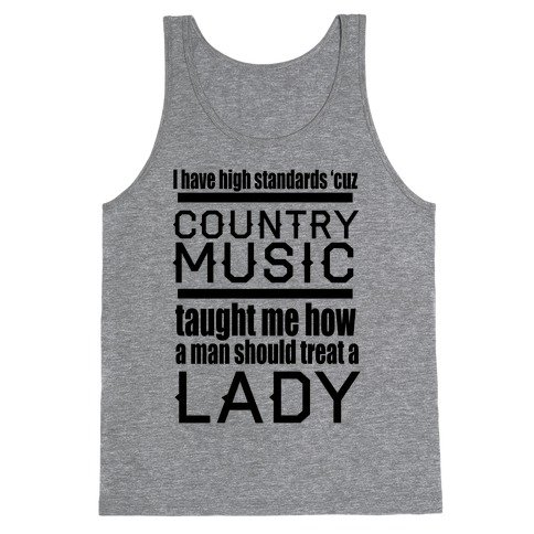 Country Music Taught Me Tank Top
