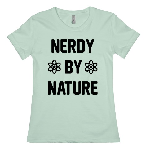 Organic Cotton Tshirt Nerdy By Nature