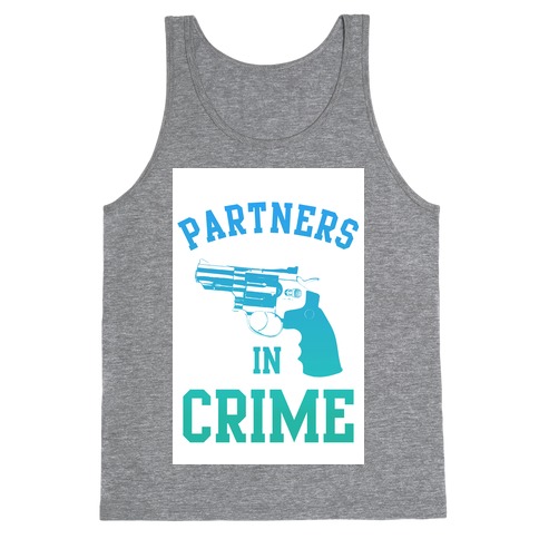Partners in Crime (Blue) Tank Top