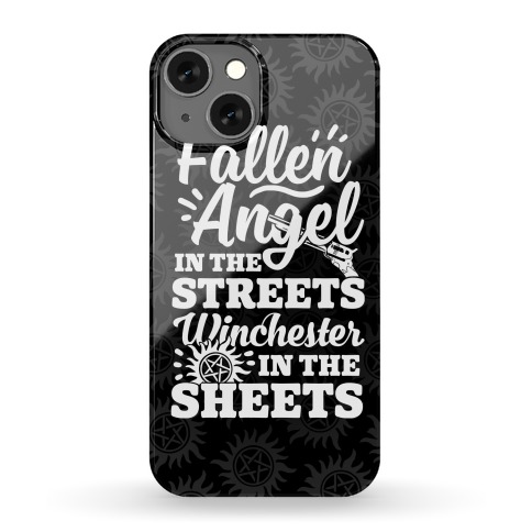 Fallen Angel In The Streets Winchester In The Streets Phone Case