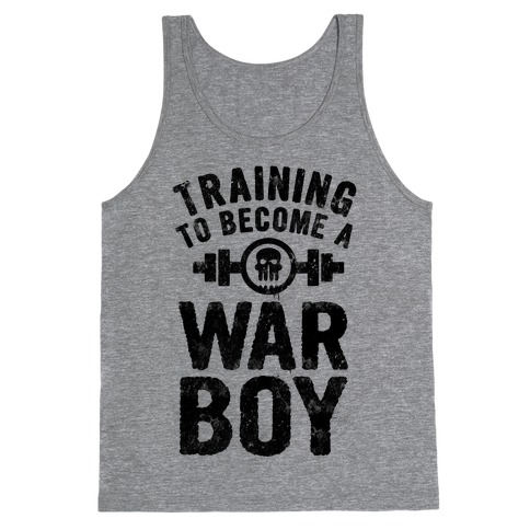 Training to Become a War Boy Tank Top