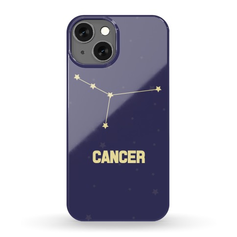 Cancer Horoscope Sign Phone Case