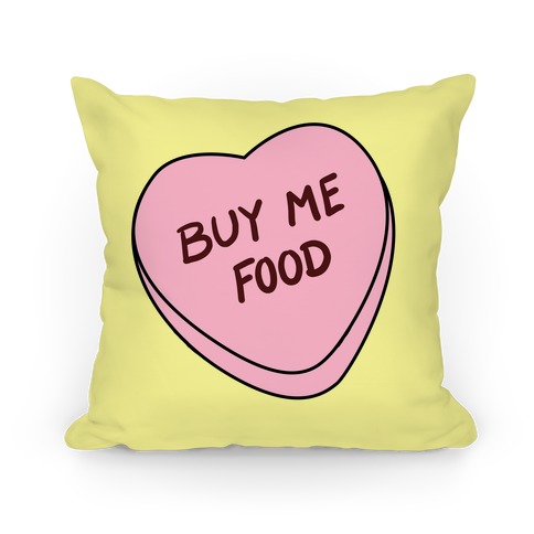 Buy Me Food Pillow