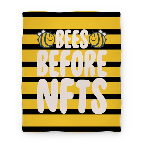 Bees Before NFTS Blanket