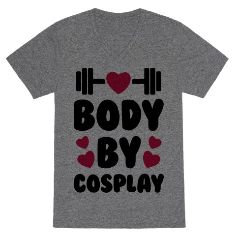Body By Cosplay V-Neck Tee Shirt