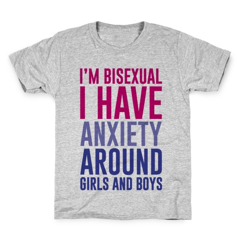 Bisexual Anxiety Kids T-Shirt