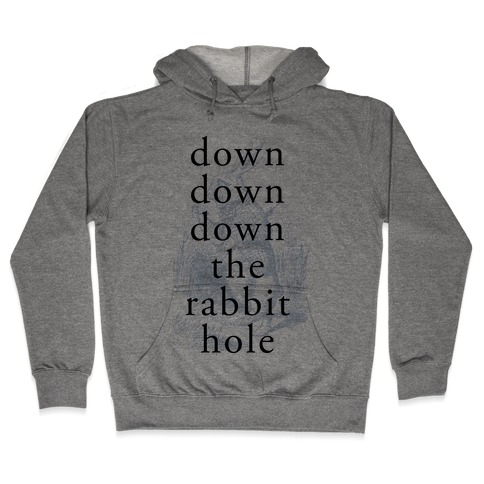 Wonderland Rabbit Hooded Sweatshirt
