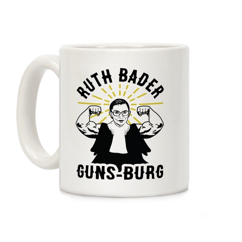 Ruth Bader Guns-Burg Coffee Mug