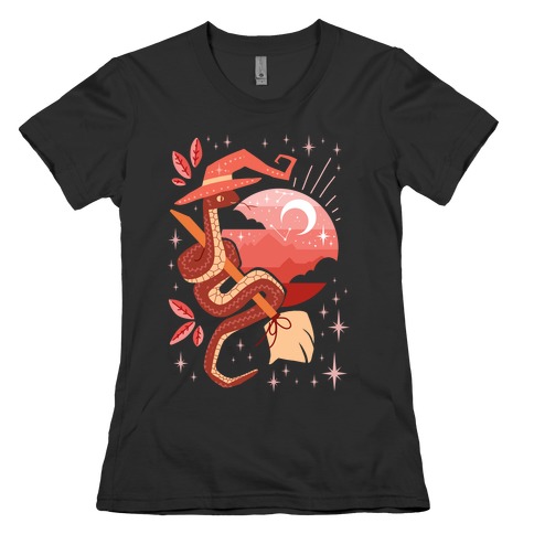Midcentury Modern Witch Snake Womens T-Shirt