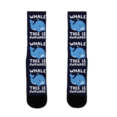 Whale, This is Awkward Sock