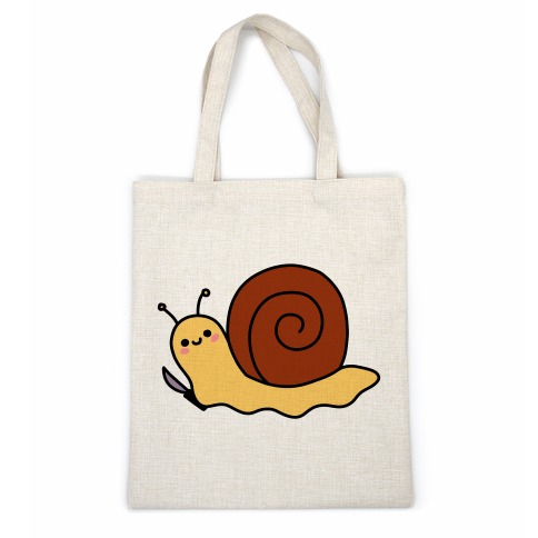 Snail With Knife Casual Tote