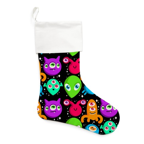 Silly Aliens Pattern Stocking