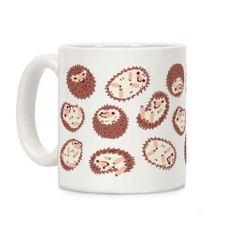 Floaty Hedgehogs Coffee Mug