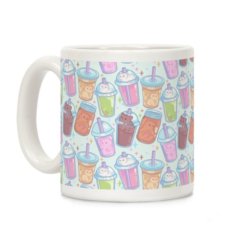 Kawaii Cat Cafe Drinks Coffee Mug