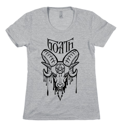 Goath (black) Womens T-Shirt