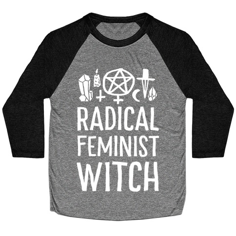 Radical Feminist Witch Baseball Tee