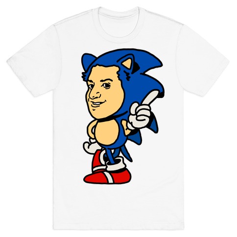 Sonic Ben Schwartz Parody T-Shirt