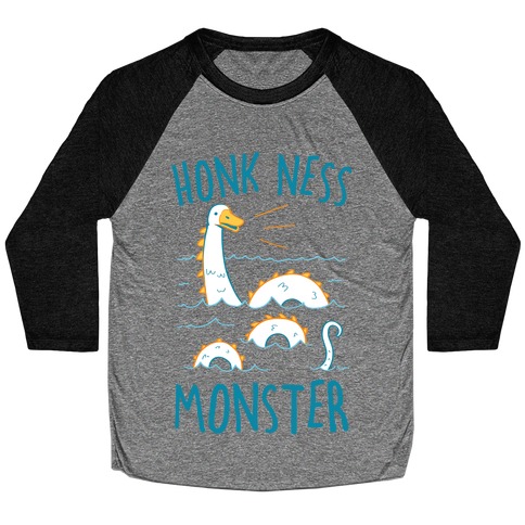 Honk Ness Monster Baseball Tee