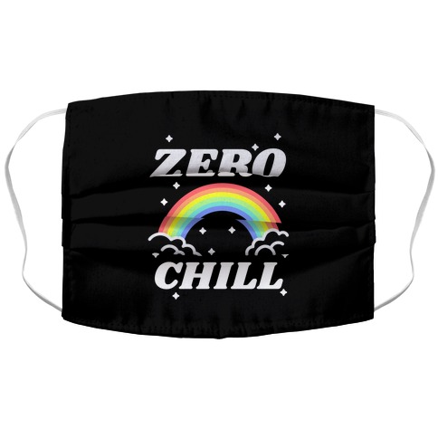 Zero Chill Rainbow Accordion Face Mask