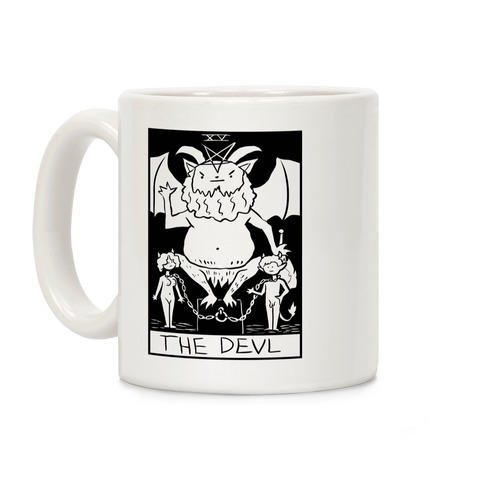 Badly Drawn Tarots: The Devil Coffee Mug