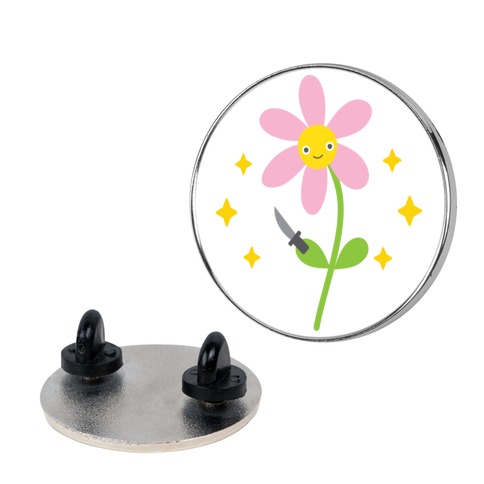 Soft But Strong Flower Pin