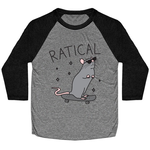 Ratical Rat Baseball Tee