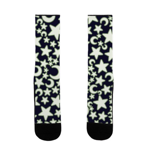 Ceiling Stars Pattern Sock